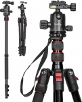 SMALLRIG Tripod Monopod with 36 mm 360 Panorama Ball Head, 78 inches/200 cm Camera Tripod, Professional Camera Tripod with 15 kg Load Capacity, for Travel and Work - 3474C