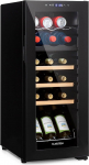 Klarstein Bovella 18 Duo+ Two-Zone Wine Fridge 50 L Fl. Glass Door HEA-Bodega-18
