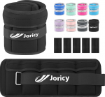 JORICY Kaalumansetid Jalgade ja k&auml;te reguleeritavad raskused 1 2 3 3 4 5 6 7 8 10 kg 1 paar jalaraskusi ja pahkluude raskused j&otilde;usaalis jooksmiseks