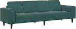 Diivanikomplekt Dunkelgr&uuml;n Samt Diivan Model3335093