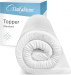 Dailydream madratsitopper 90 x 190 cm Memory Foam 3,5 cm High Edition Standard, mudel S sertifitseeritud & ergonoomiline ebamugavale madratsile ja k&uuml;lalisvoodi madratsitopper Single