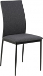 AC Design Furniture Devin 4 s&ouml;&ouml;gitoolist koosnev komplekt K 92 x L 43,5 x S 53 cm Hall/must kangas / metall