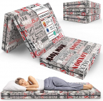 TEHORNEO kokkupandav madrats, kokkupandav madrats, 195 x 75 x 10 cm, kokkupandav k&uuml;lalismadrats, kokkupandav madrats, kokkupandav madrats, magamismadrats, kokkupandav madrats, kokkupandav madrats