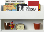 Tidy Books &reg; Bunkeri Buddy&trade; Bunkeri raamaturiiul laste seinariiul valge rippuv organiseerija laste toa voodi riiul korrusmaja 33 x 53 x 12 cm K&auml;sitsi valmistatud