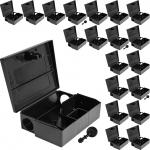 20 x Mouse Traps Mouse Garden Bait Box Bait Box Bait Box Bait Station for Mice Poison Mice Bait Box Poison Bait Bait Bait Box Vole Repel Key Petigi