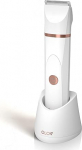 OLOV Women's Electric Intimate Area Shaver with Nose Hair Trimmer, USB Charging Station, Ceramic Blade, Ladyshaver Women's Razor, Hair Trimmer, Waterproof for Wet and Dry