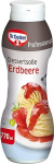 Dr. Oetker Professional Strawberry Dessert Sauce, 770 ml Bottle, Anti-Drip Cap, Resealable, Handy Dosing Bottle, 1-39-252310