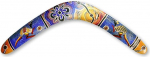 BoomerangFan BoomerangFanABORIGINAL-R 44,5 cm aborigeenide paremak&auml;eline bumerang