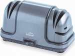 Lacor - 69341 - TitanPRO Electric Knife Sharpener, Ideal for Scissors or Grinder, Coarse and Fine Sharpness, Metallic Finish