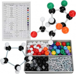 Ausla Molecular Chemistry Model Kit, 240 Pieces Chemical Building Kit, Molecular Building Kit, Organic Chemistry Molecular Model for Inorganic