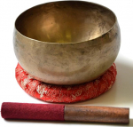 BUDDHAFIGUREN/Billy Held Singing Bowl, Metal, Gold, 19 x 19 x 10 cm 3 Units