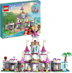 LEGO 43205 Disney Princess Ultimatives Abenteuerschloss, Prinzessinnen-Schloss-Spielzeug, baubares Haus mit Mini-Puppen wie Ariel, Vaiana, Tiana, Geschenk f&uuml;r M&auml;dchen und Jungen