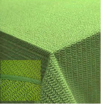 Garden Blanket with Hem, Tablecloth, 130 x 220 cm, Washable, Garden Tablecloth, Balcony, Patio, Weatherproof (Green)