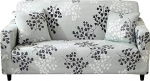 HOOBUY Printed Sofa Cover Stretch Couch Covers Patterned Sofas Seat Covers Slipcovers for 3 Cushions Couch Set YZQ (3 Seater/Large 2 Seater)