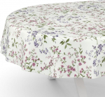 ANRO &Otilde;lilina laudlina &Otilde;lilina laudlina pestav aialina lilled Ovaalne 180 x 140 cm l&otilde;igatud servaga