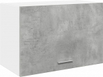 vidaXL Lyon seinakapp, betoonhall, 60 x 31 x 40 cm, puitmaterjal, k&ouml;&ouml;gikapp, paigaldatud k&ouml;&ouml;k, k&ouml;&ouml;gikapp, k&ouml;&ouml;gim&ouml;&ouml;bel, &uuml;lemine kapp, k&ouml;&ouml;gikapp, k&ouml;&ouml;gikapp
