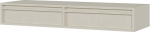 Selsey Evo garderoobilaud 110 cm 2 sahtliga rippuv liivane beež