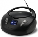 Groov-e DAB Boombox CD-m&auml;ngija DAB+, FM-raadio ja Bluetoothiga