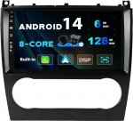 SXAUTO - 6G + 128G - Android 13 IPS autoraadio Benz C-klassile W203 W209 C180 C200 CL203 C209 (2004-2007) - Sisseehitatud Carplay/Android Car/DSP - Kaamera + MIC -DAB SWC Fast-Boot 360-CAM - 2 Din 9-tolline