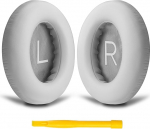 YOCOWOCO t&auml;iendatud asendusk&otilde;rvapadjad Bose 700 (NC700) juhtmeta m&uuml;rasummutusega k&otilde;rvaklappidele, pehme nahast k&otilde;rvapadjad, suure tihedusega m&auml;luvaht, ekstra paksus, hall