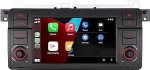 Autoraadio BMW E46 3 seeria 1999-2004 juhtmevaba CarPlay Android autole, HiFi Sound puuteekraaniga suure j&otilde;udlusega autoraadio vastuv&otilde;tja AM/FM/RDS raadio, Bluetooth, USB port