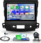 4G+128G juhtmevaba Carplay Android autoraadio Mitsubishi Outlander 2/Peugeot 4007/Citroen C-Crosser jaoks