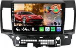 MSD Android 15 autoraadio Mitsubishi Lancerile (2010-2016) | 4G + 64G, Octa-Core - GPS navigatsiooniraadio | CarPlay Android autojuhtimisseade Dual-Band WiFi DSP DAB | Tagurduskaamera | 2 DIN