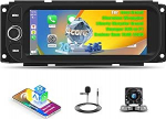 2+64G Android 15 autoraadio Jeep Grand Cherokee Wrangler Liberty Chrysler Grand Voyager 300 m PT Cruiser Ram 1500 2500.6.86 Inch IPS puuteekraan koos Carplay/Android autoga