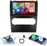 6G + 128G 8Core autoraadio Mercedes Benz A B-klassi B200 W169 A160 A180 A200 A220 2009-2012 koos Carplay Android autoga, Hodozzy 9-tolline puuteekraan Bluetooth navigatsiooniga WiFi USB DSP FM / RDS tagumine vaade