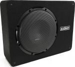 Audison APBX 10 AS2 - 250 mm aktiivne subwoofer suletud karbis koos integreeritud v&otilde;imendiga, 800 W tippv&otilde;imsusega, kontrollitud ja s&uuml;gava bassivastusega
