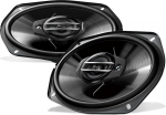 Pioneer TS-G6930F 6" x 9" (ca 15x23 cm) 3-kohaline koaksiaal-k&otilde;larite komplekt 2 k&otilde;lariga (400 W max., 45 W Sine), v&otilde;imas heli, 70 mm paigalduss&uuml;gavus, 151 x 222 mm paigaldusv&auml;ljal&otilde;ige, koos v&otilde;rega.
