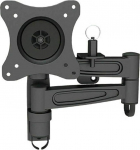 Part King Full Motion TV seinakinnitus lukustustahvliga 13-27-tollise teleri jaoks, mille VESA-mustrid on 75x75 v&otilde;i 100x100 - vargusvastane ja raputusvastane, ideaalne haagissuvila/autoelamu/paat jne.