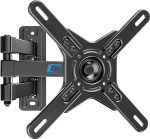 HOME VISION Full Motion Swivel Tilt TV Wall Mount for 17-42 Inch TV, TV Monitor Wall Mount Extension Rotation Bracket Hoiab kuni 20 kg Max VESA 200 x 200 mm