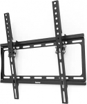 Hama TV Wall Mount Tiltable (32-75-tolline telerihoidik kuni 35 kg kaaluvatele teleritele, max. VESA 400 x 400, kallutatav teleri seinakinnitus koos Fischer t&uuml;&uuml;blite ja montaažijuhendiga) Mustanahaline