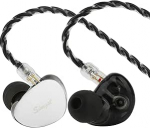 LINSOUL SIMGOT EG280 In-Ear Monitor, 1DD+1Planar HiFi IEM, juhtmega m&auml;nguk&otilde;rvaklapid mikrofoniga, 1,7 m pikk eemaldatav 2-pin OFC kaabel, USB-C adapteriga, FPS m&auml;ngudele ja audiofiilidele muusikutele
