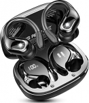 Bluetooth 5.4 k&otilde;rvaklapid Sport, 75 tundi 3D Stereo k&otilde;rvaklapid traadita Bluetooth, IP-X8 veekindel Deep Bass traadita k&otilde;rvaklapid, 4 ENC m&uuml;rasummutus mikrofoniga k&otilde;rvaklapid, 7 g USB-C k&otilde;rvaklapid, j&otilde;usaalis jooksmine