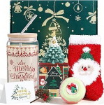 J&otilde;ulukingitused naistele, 7 j&otilde;ulukingituse pakett, sealhulgas j&otilde;uluk&uuml;&uuml;nlad, j&otilde;ulupurgid koos k&otilde;rre ja kaanega, v&auml;ikesed j&otilde;ulukingitused emale