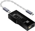 TRI TK1 kaasaskantav USB DAC/AMP k&otilde;rvaklappide v&otilde;imendi Dual CS43131 DAC 32Bit/384kHz DSD256 Dongle DAC HiFi Audio jaoks koos Type-C Type-C adapteri kaabliga 3.5mm/4.4mm k&otilde;rvaklapipesa jaoks