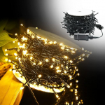 HENGMEI LED Fairy Lights, soe valge v&auml;ljas ja siseruumides Fairy Lights koos 8 valguse režiimiga Halloweeni kaunistamiseks, j&otilde;uluvalgustus, aed, pulmad, peodekoratsioon, 80 m 800 LED-i