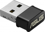 ASUS USB-AC53 NANO Wi-Fi AC1200 USB adapter, MU-MIMO, Plug-n-Forget 11ac Wi-Fi uuendamine - must