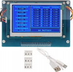 Digitaalne aku tester aku kontroller 1 kuni 24S liitium aku tester aku tester kontroller 2V-4.5V, vaikimisi, digitaalne