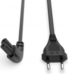 Superer 5 m toitekaabel telerite jaoks - IEC kaabel 90&deg; nurkpistikuga, TV toitekaabel sobib Samsung, LG, TCL, Sony, Philips, Hisense, Panasonic jaoks