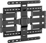 monTEK 1.1" Ultra Thin TV seinakinnitus 37"-75" teleritele Raske 130lb 4 Way testitud t&auml;isliigese kinnitus Max VESA 400x400mm