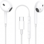 Sftoep USB C k&otilde;rvaklapid iPhone 17/16/15 Pro Max/Plus, C-t&uuml;&uuml;pi k&otilde;rvaklapid juhtmega k&otilde;rvaklapid (mikrofoni ja helitugevuse reguleerimise abil) m&uuml;ravastased iPad Pro, Galaxy S23/S22/S21/S20/Ultra Note10/20, Pixel jaoks.