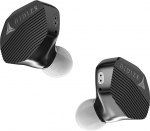 MP143 Salt In Ear Monitor, HiFi juhtmega k&otilde;rvaklapid, 14,3 mm planaarne magnetiline juht, CNC &uuml;heosaline alumiiniumisulamist s&uuml;vend, muusikule, 4,4 mm musta v&auml;rvi