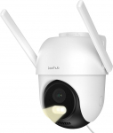 LAXIHUB 2.5K/4MP v&auml;livalve, 2.4/5GHz WiFi v&auml;livalve kaamera, 355&deg;PTZ IP kaamera v&auml;ljas koos rakendusega, v&auml;rviline &ouml;&ouml;n&auml;gemine, heli/valguse h&auml;ire, automaatne j&auml;lgimine, 2-suunaline heli Alexaga