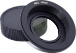 M42 (42 mm) kruviga objektiiv, mis &uuml;hildub NIK F SLR kaameratega D90 D780 D3000 D3100 D3200 D3300 D3400 D5000 (m42 Nik(Ai)-ks koos klaasikonverteriga).