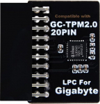 TPM2.0 moodul LPC 20Pin moodul Infineon SLB9665 Gigabyte emaplaadile, mis on &uuml;hilduv GC-TPM2.0-ga