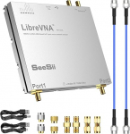 Seesii LibreVNA 2.0 vektorv&otilde;rguanal&uuml;saator, 2025 uuendatud NanoVNA antennianal&uuml;saator 100 kHz - 6GHz koos v&auml;lise viite sisendi ja v&auml;ljundiga Full S parameetrite jaoks