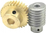 1,25 MOD Stange 10 mm Kupferschneckengetriebe Stahlschneckenuntersetzungsverh&auml;ltnis 20 25 30 30 40 50 60 Zahn&uuml;bertragungsschneckengetrieberitzel(Worm gear 60t 8mm)